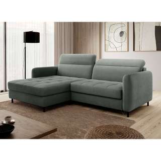 Ecksofa Sofaecke mit Schlaffunktion und Armlehnen