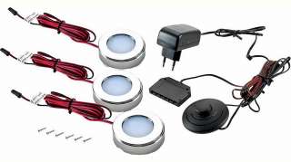 LED Unterbaustrahler 1er- 2er und 3er Set, Wessel, Energieeffizienz: A+