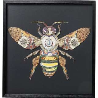 Bild Frame Art Bee 60x60cm