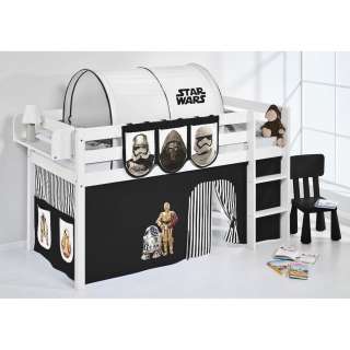 home24 Spielbett JELLE Star Wars Schwarz