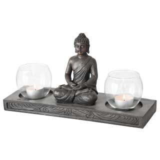 home24 Windlicht Buddha I