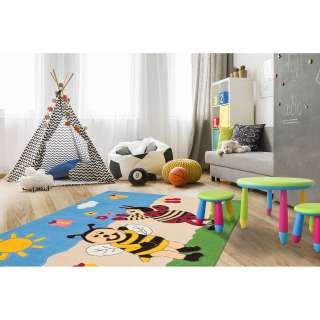 home24 Kinderteppich  Joy Bumblebee