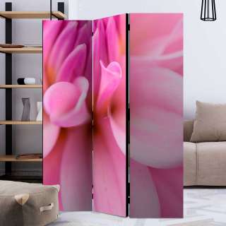 Sichtschutz Wand in Pink und Rosa Nahaufnahme Dahlie