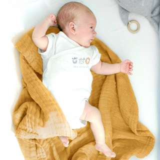 home24 Baby Musselindecke Nordic