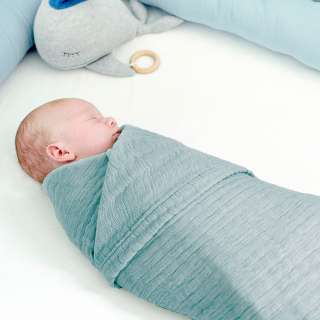 home24 Baby Musselindecke Nordic