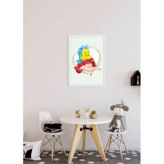 home24 Wandbild Ariel und Fabius