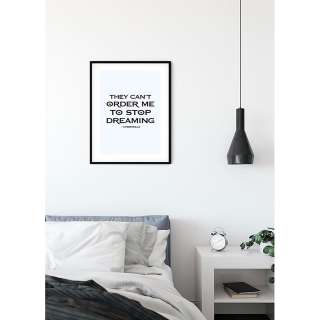 home24 Wandbild Cinderella Quote