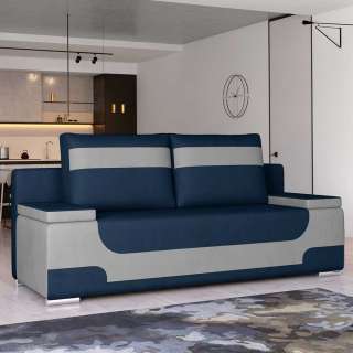 Sofa Zweisitzer Sofa aus Textil mit Armlehnen