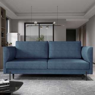 Sofa Dreisitzer Sofa aus Textil mit Armlehnen